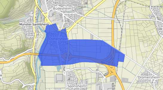 Bodenrichtwertkarte Bingen am Rhein Dietersheim